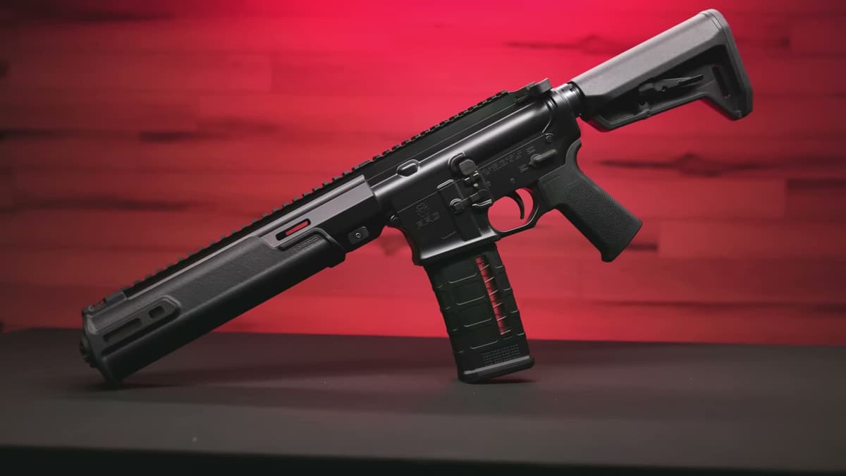 AAC 338 SD rifle chambered in .338 ARC