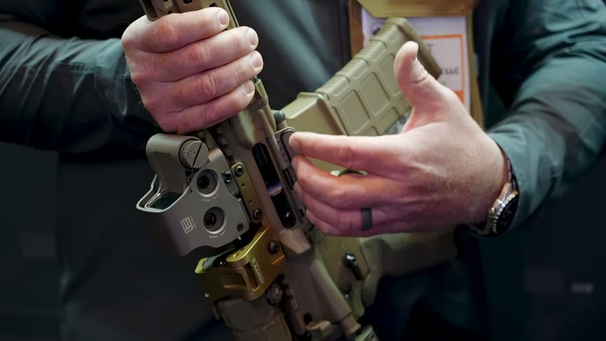 DD4 X1 DLC-coated BCG with internal buffer