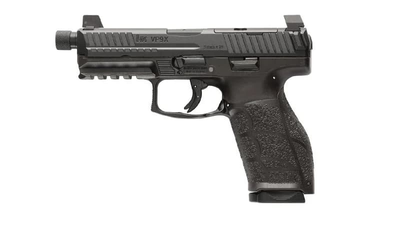 Heckler & Koch VP9A1-X Tactical 9mm pistol with threaded barrel