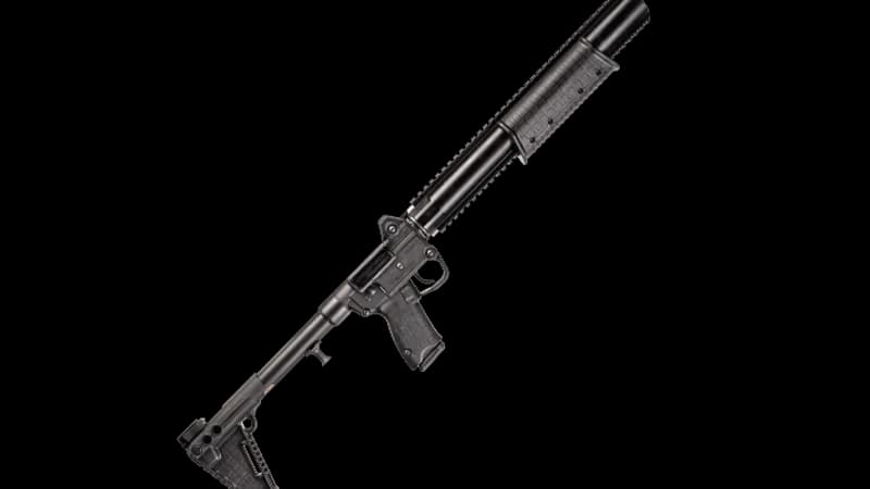 Kel-Tec SUB CQB integrally suppressed folding carbine