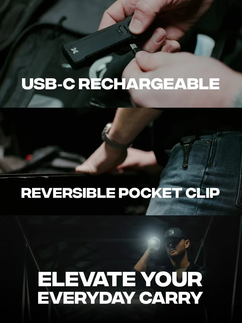 Modlite Noxon ANARK showing USB-C charging port