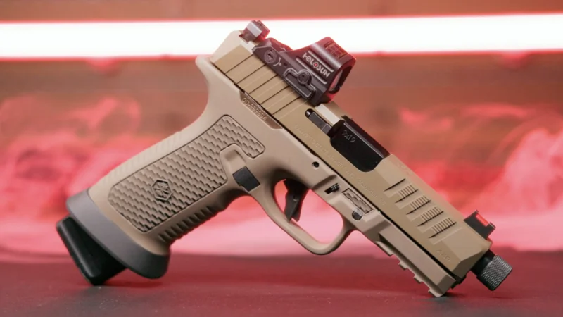 PSA AXR Full Size in FDE with Holosun optic