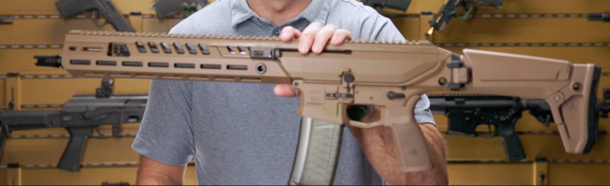 PSA AXR SSP Rifle in 5.56 with extended handguard