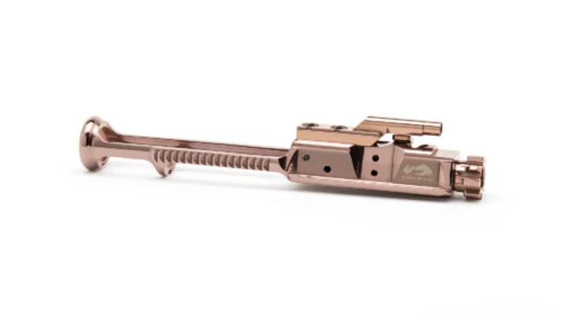Bronze-coated AR-15 bolt carrier group