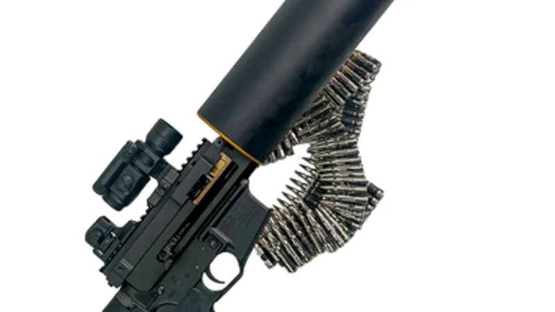 KAK Industry LIMA 1917 water-cooled AR-15 upper assembly