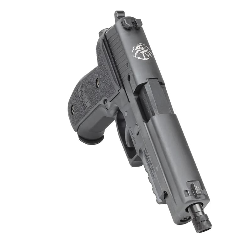 SIG Sauer P226 MK25 with anchor engraving on slide, the Navy SEAL variant