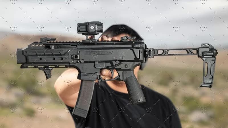 Strike Industries FSA single folding stabilizer