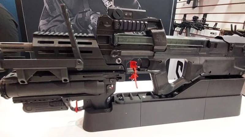 Strike Industries SMC PS90 chassis prototype showing side profile