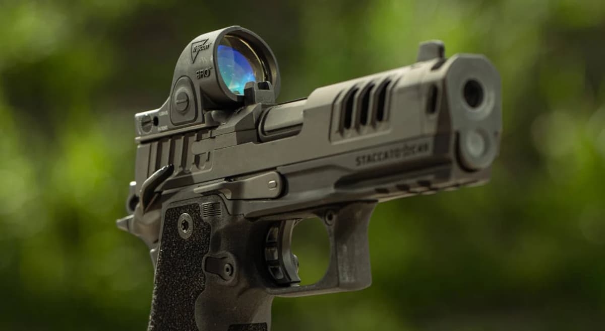 Trijicon SRO Green Dot: New 2.5 MOA Pistol Reflex Optic