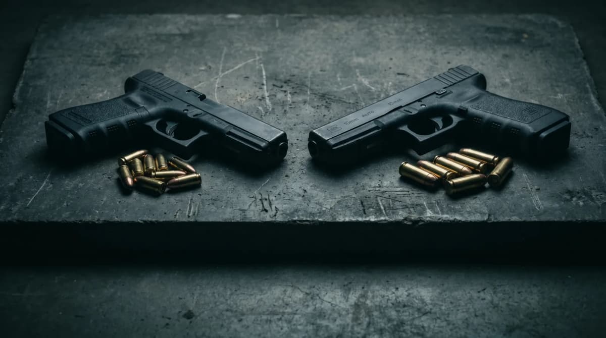 10mm vs 9mm 2026: Ballistics, Recoil, Capacity & Use Case Compared