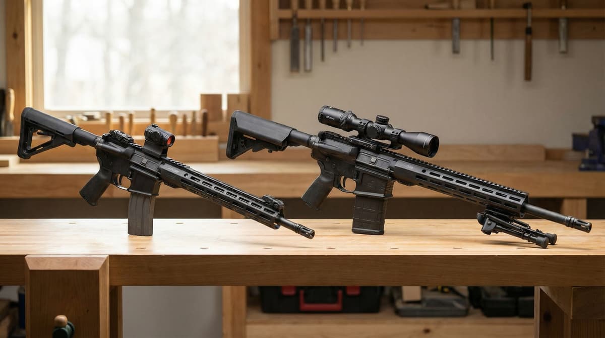 AR-15 vs AR-10 2026: Beginner Guide to Choosing 5.56 or .308-Class Platforms header image