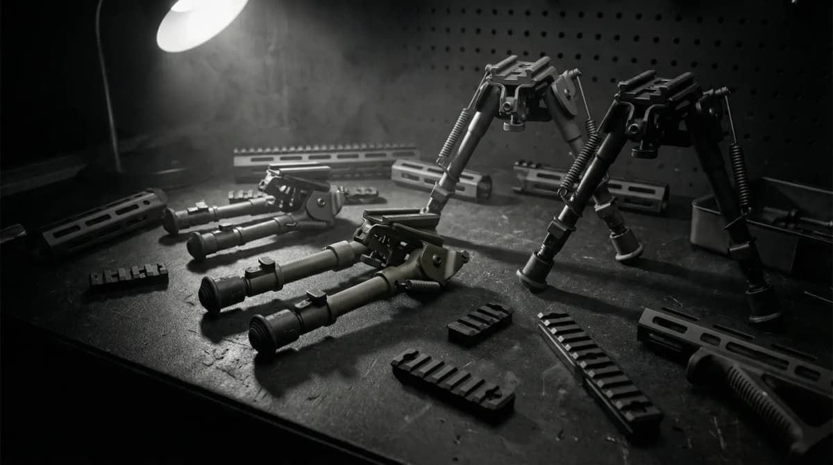 Best AR-15 Bipod 2026: Best Rifle Bipod Picks Ranked (M-LOK & Picatinny)