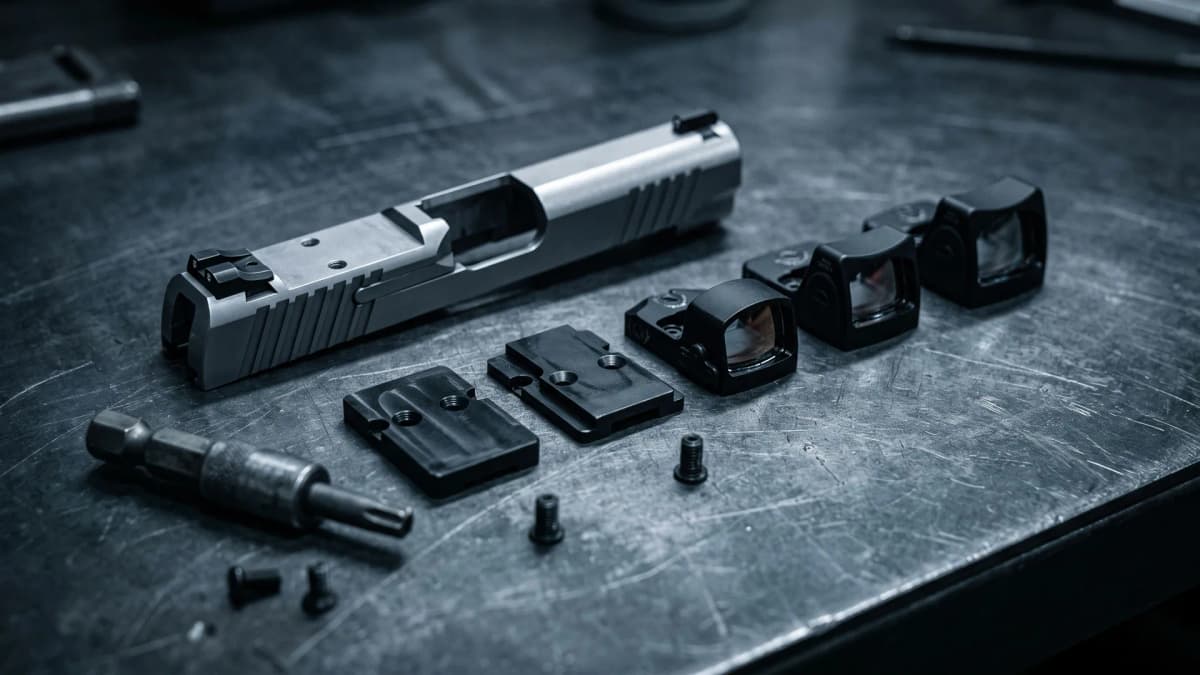 Best Kimber KDS9c Optic Plates 2026: RMR, K, DPP, ACRO