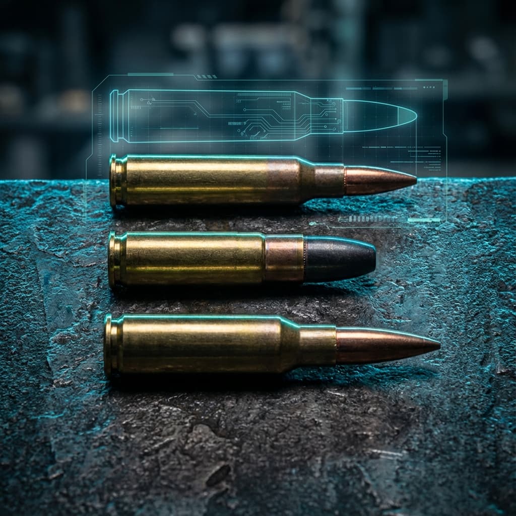 Comparison of AR-15 cartridges: 5.56 NATO, .300 Blackout, and 6.5 Grendel