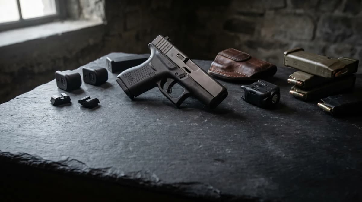 Glock 42 Upgrades: Sights, Triggers, Mags & Holsters Ranked