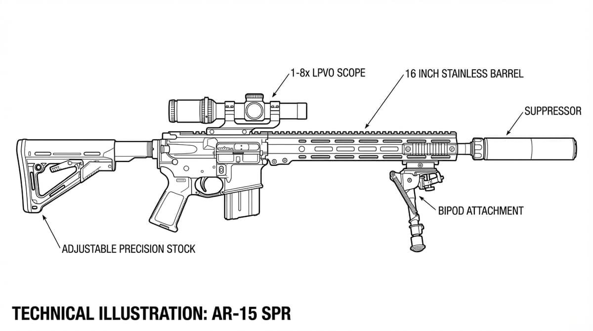 Recce / SPR AR-15 configuration