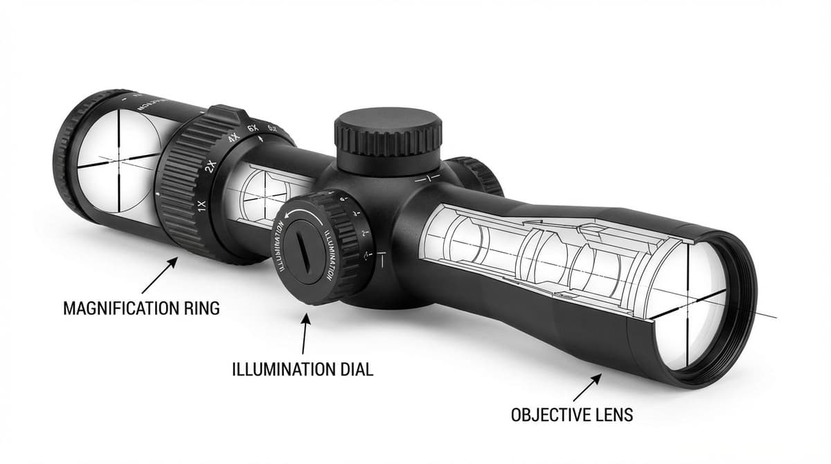 LPVO (1-6 / 1-8x) optic
