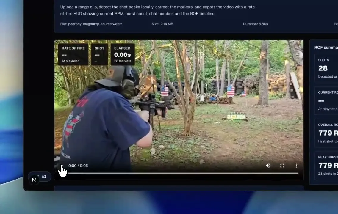 Rate of Fire Video Guide: Add an ROF Overlay to Range Footage