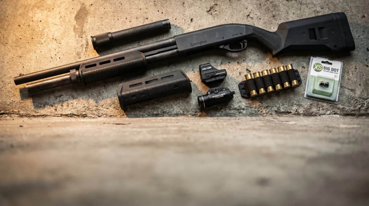 Remington 870 Upgrades: Mag Tubes, Stocks & Optic Mounts