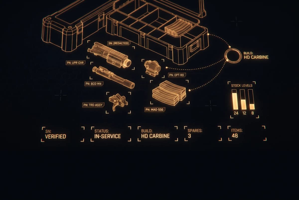 Parts Inventory illustration