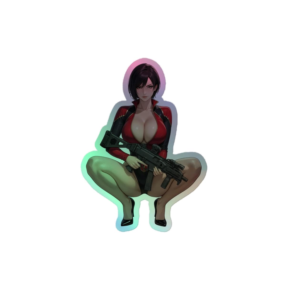 Ada Squat Holographic stickers