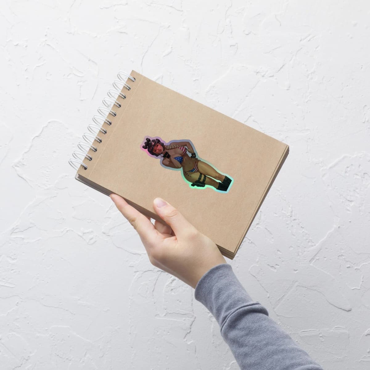 Valkyrie Kiss Holographic stickers