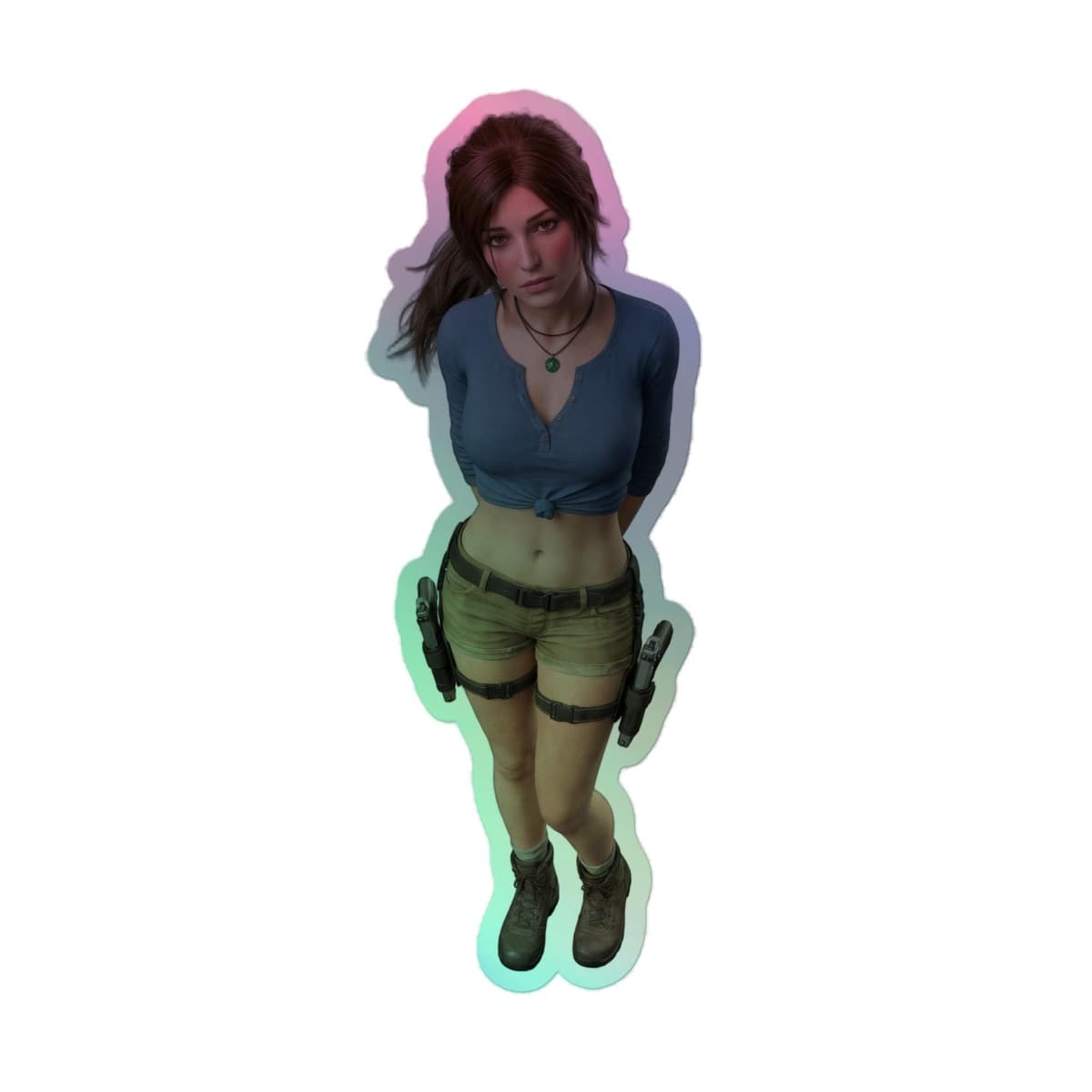 Explorer Holographic stickers