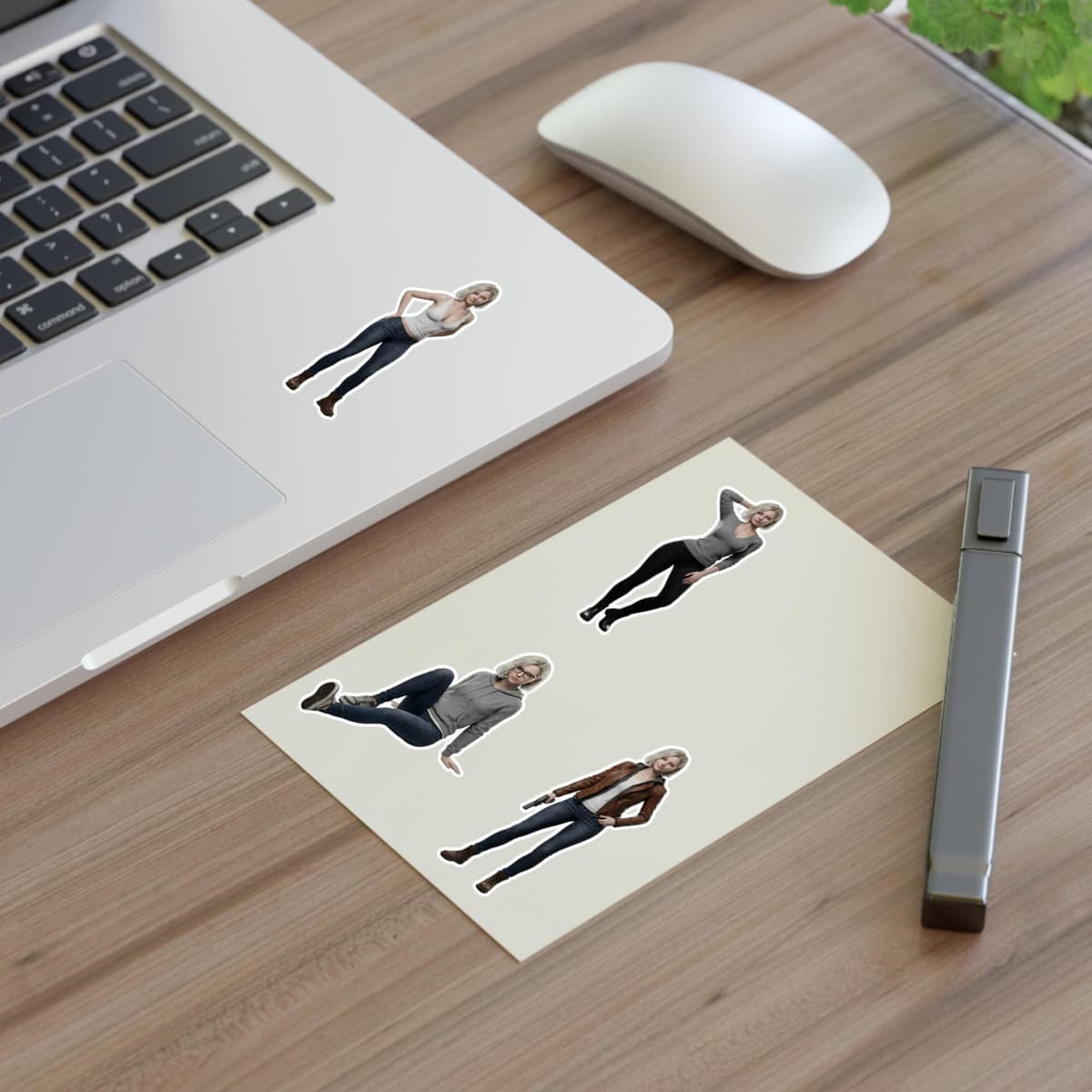 Survivor Girl Holographic Sticker Pack | RE9 Horror Vinyl Decals