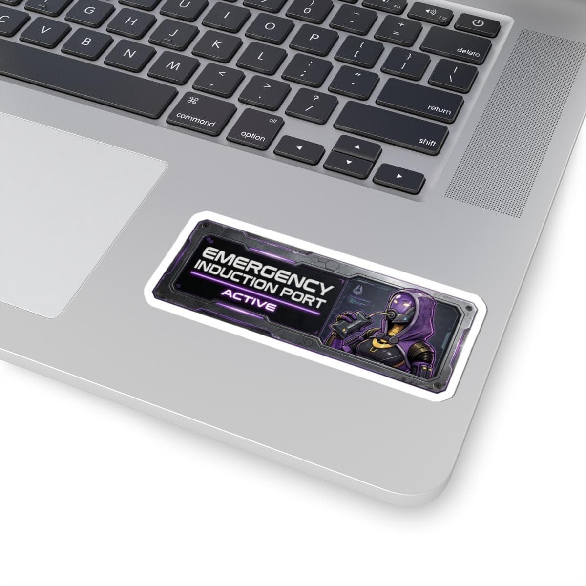 Tali Emergency Induction Port Sticker | Quarian Sci-Fi Gamer Art