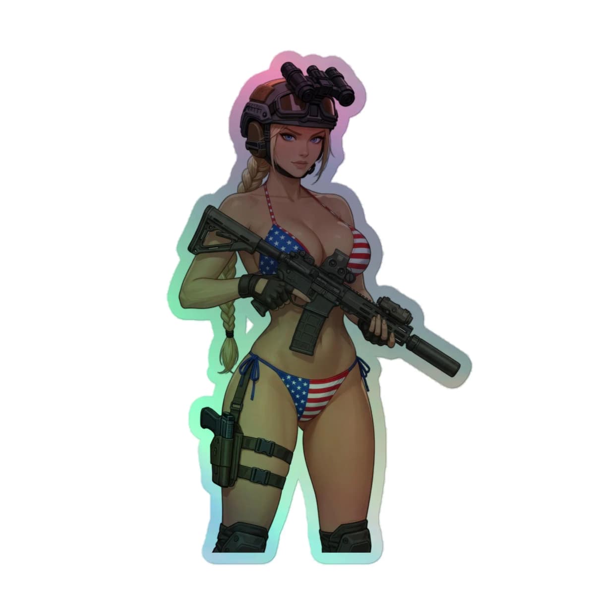 Valkyrie AR Holographic stickers