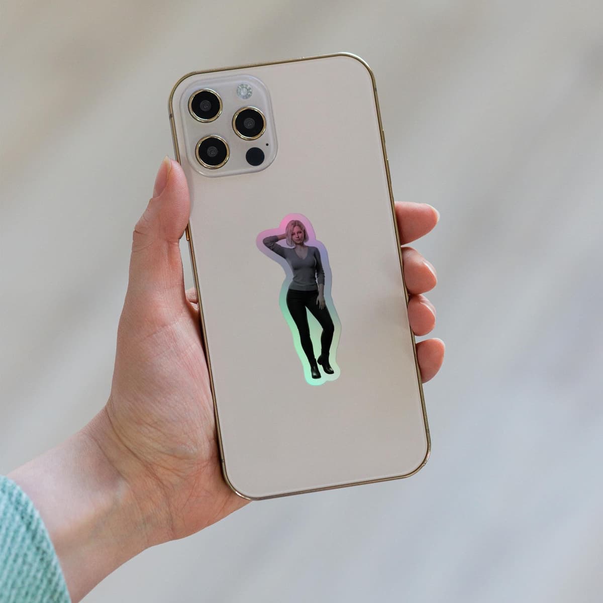 Grace Holographic stickers