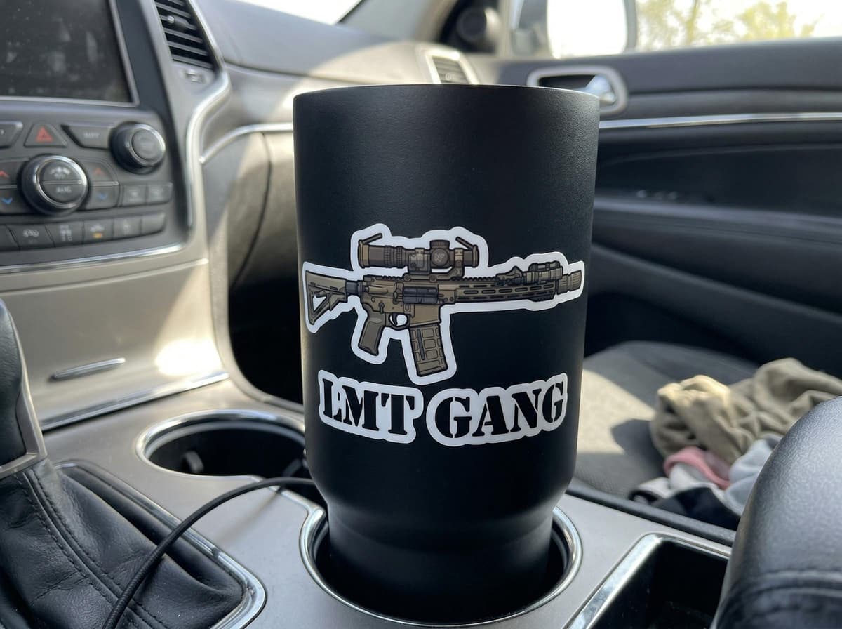 LMT Gang AR-15 Sticker | Lewis Machine Tool Rifle Vinyl Decal