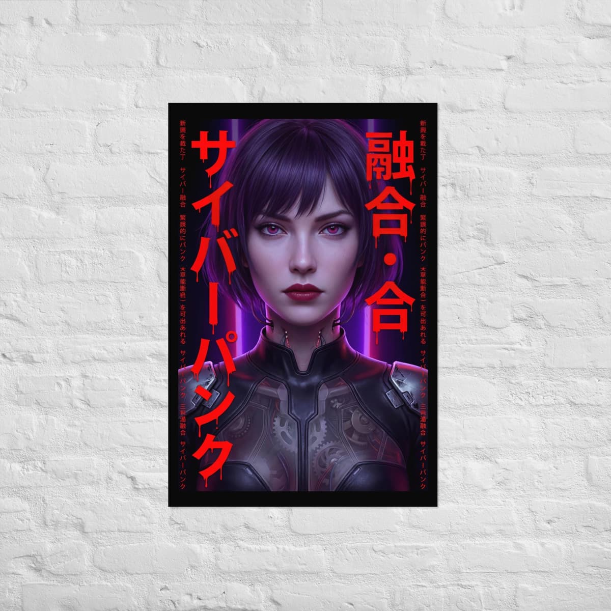 Major Kanji Sci-Fi Poster