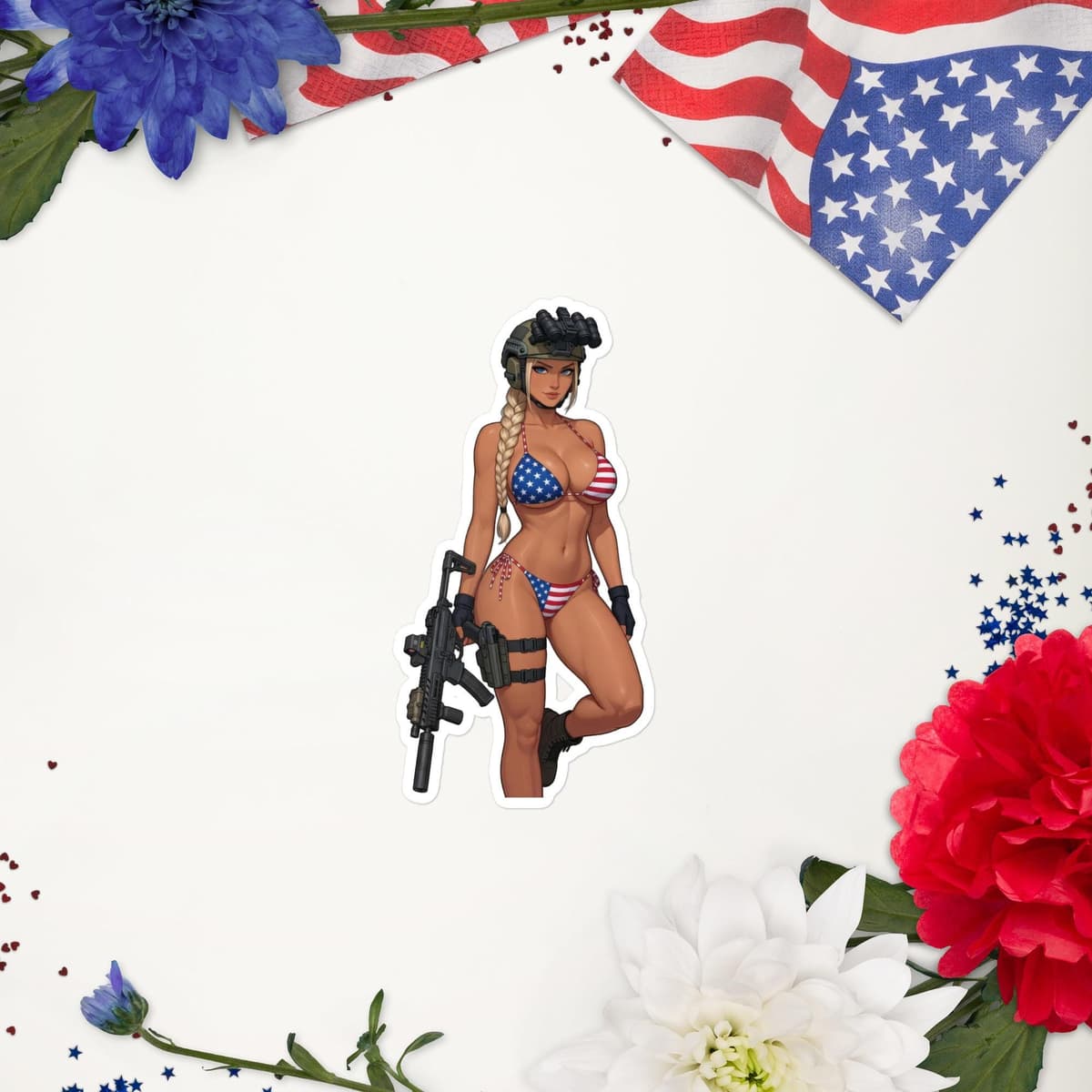 Valkrie Bikini MPX Bubble-free stickers