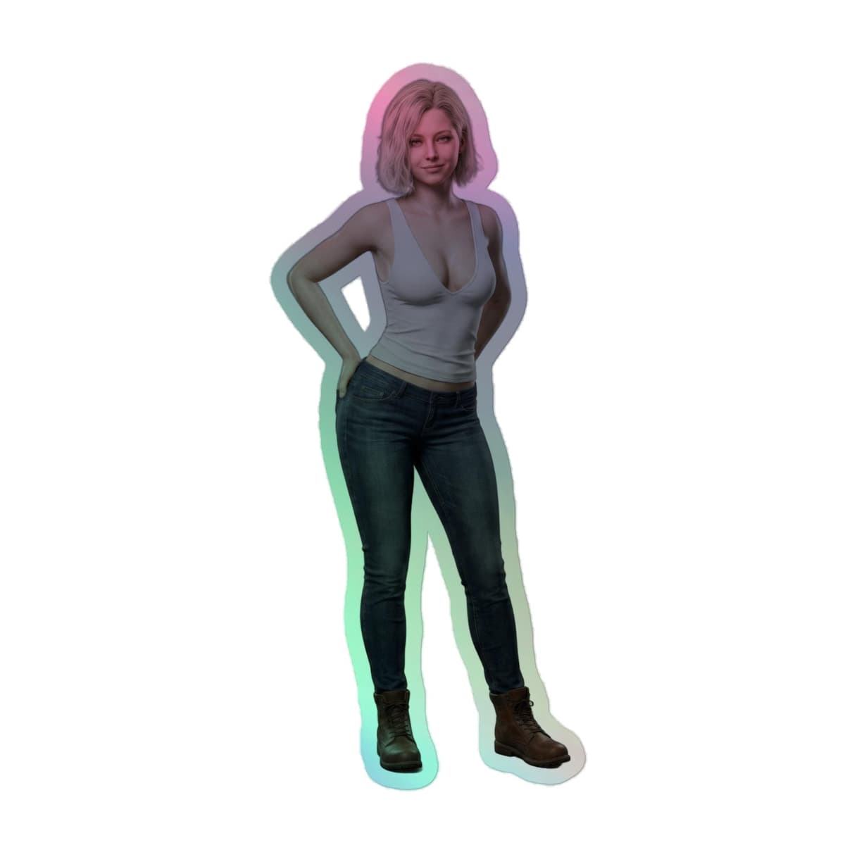 Grace Holographic stickers