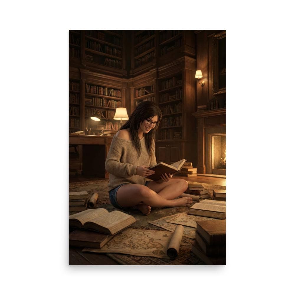 Explorer Bookworm Poster