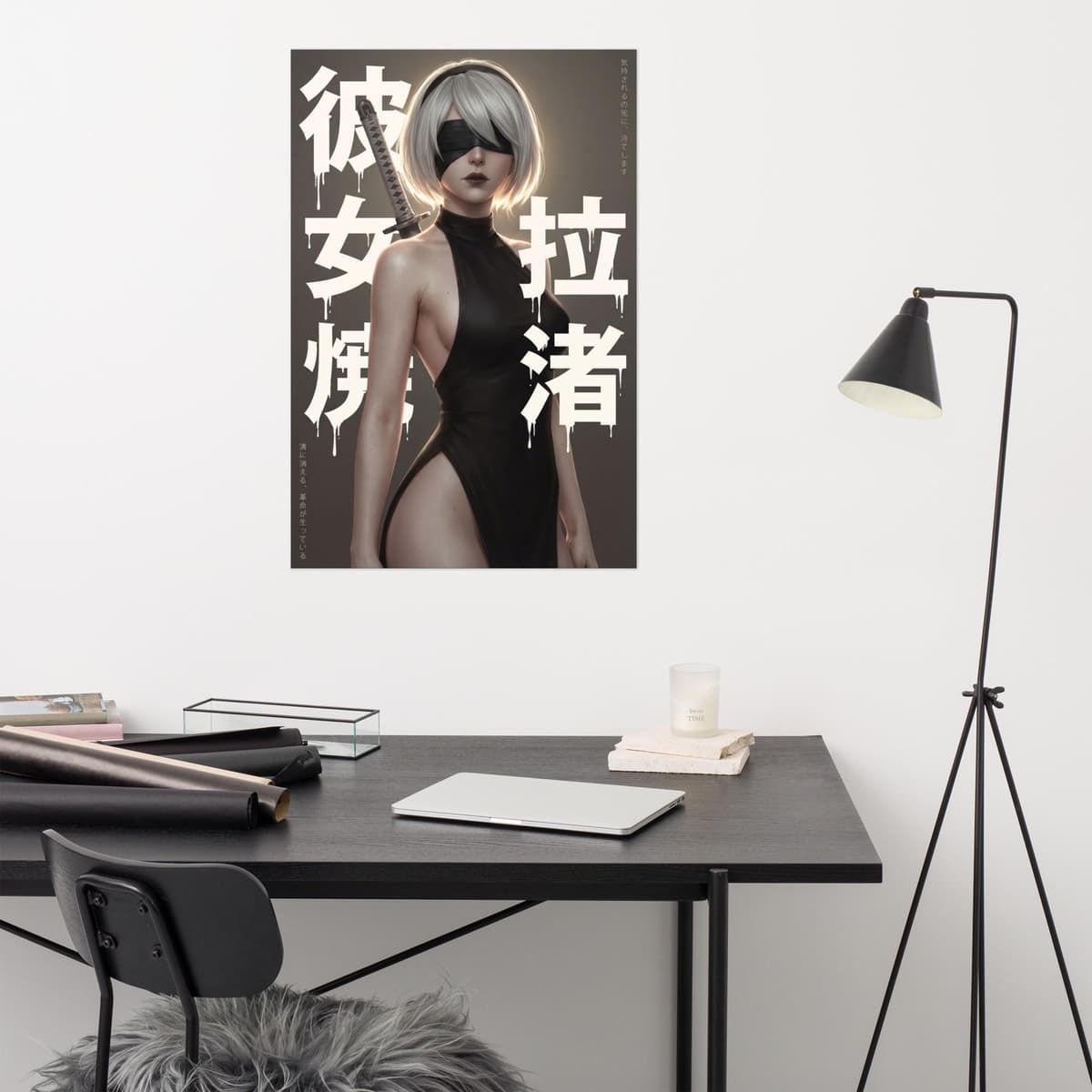 2B Kanji Poster