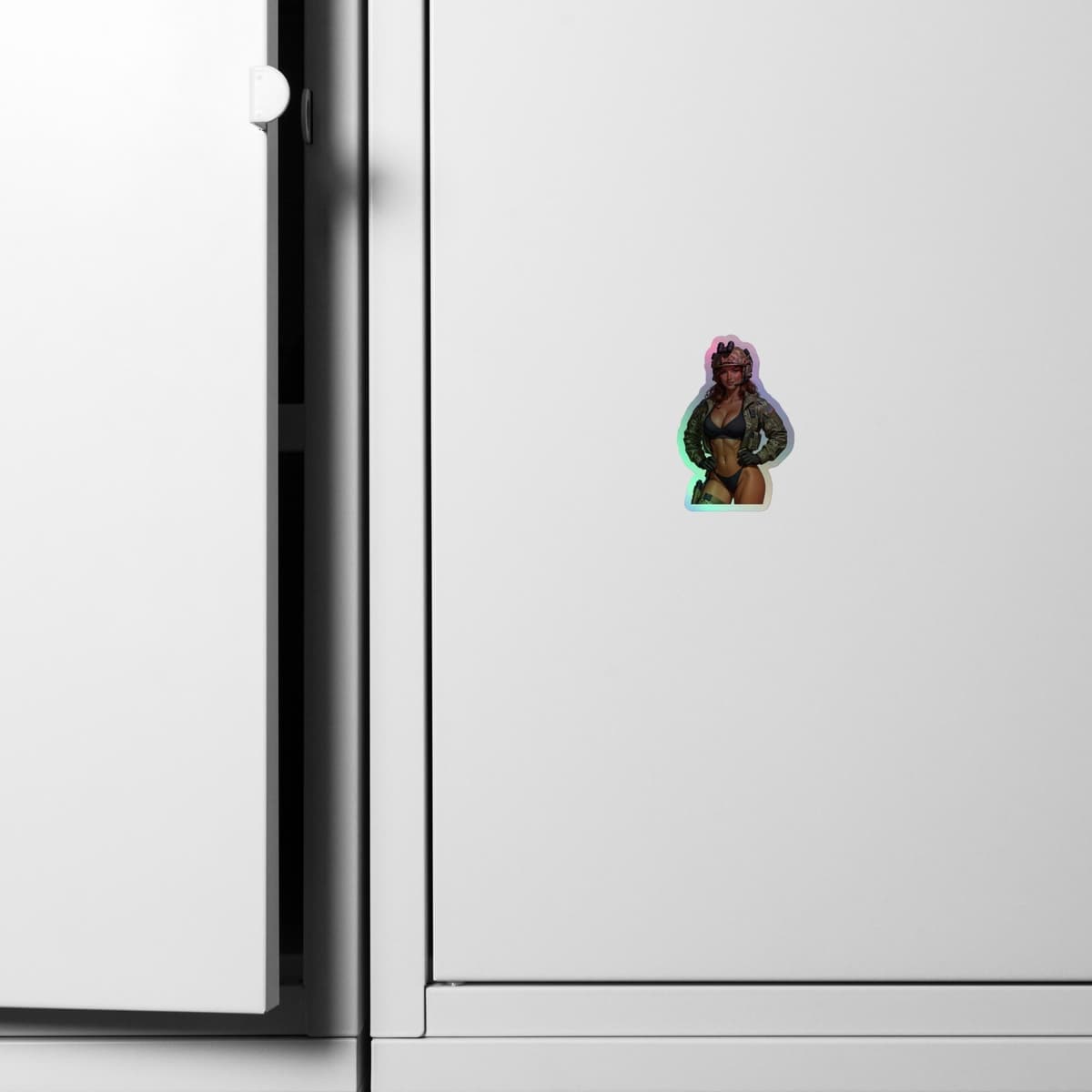 Camo Bikini Holographic stickers