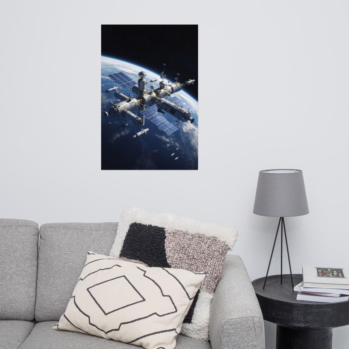Space Station Poster