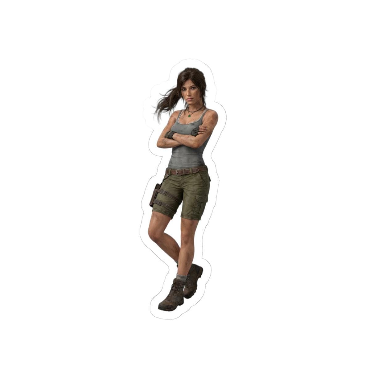Explorer Wall Lean Sticker | Treasure Hunter Vinyl Decal