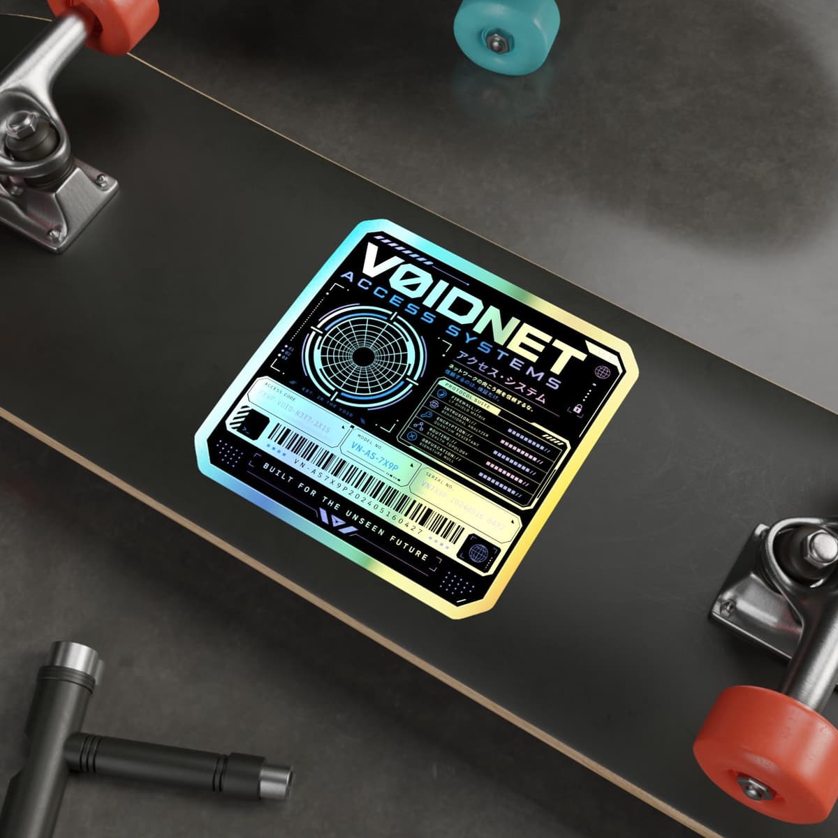 Voidnet Access Systems Holographic Sticker