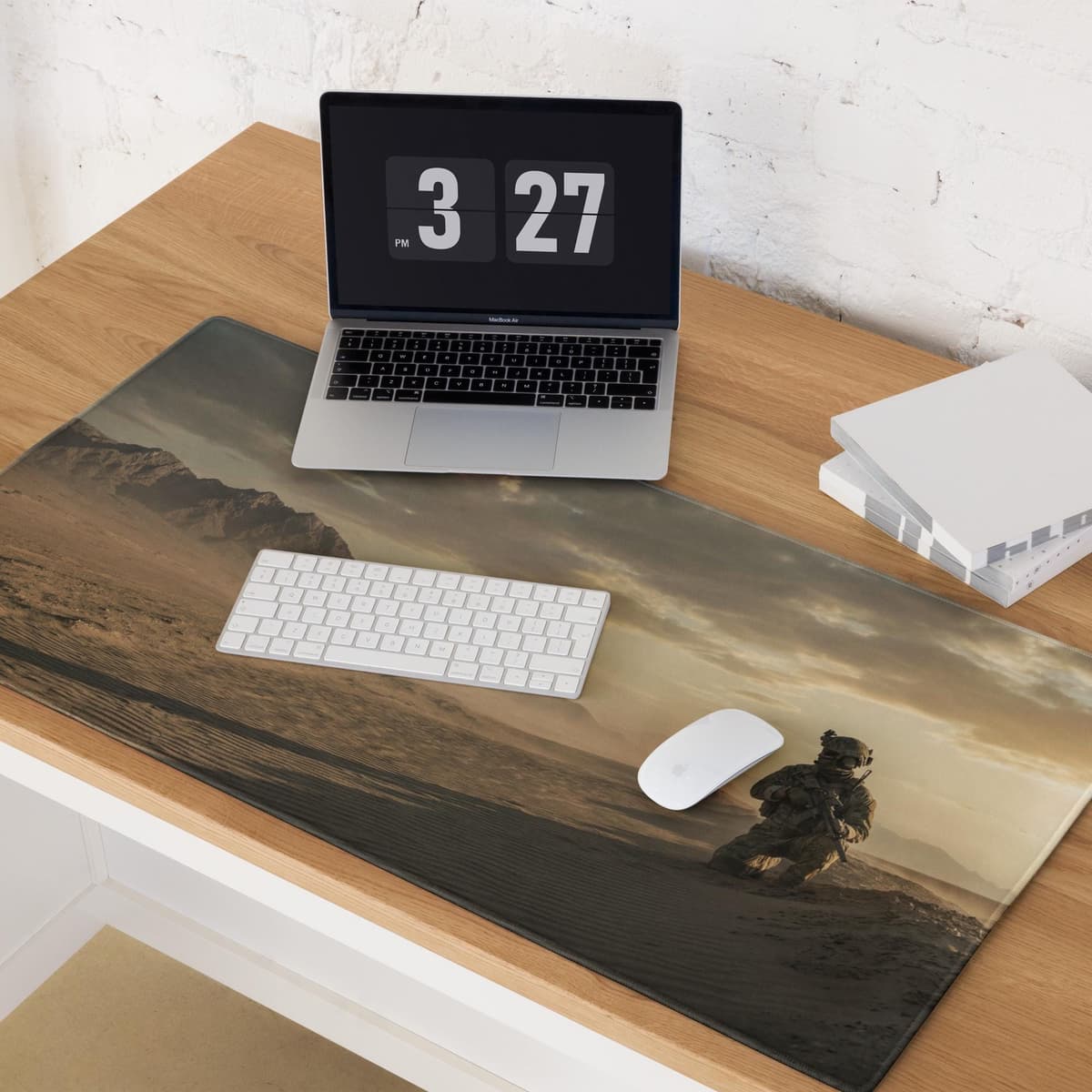 Desert Soldier Gaming mouse pad