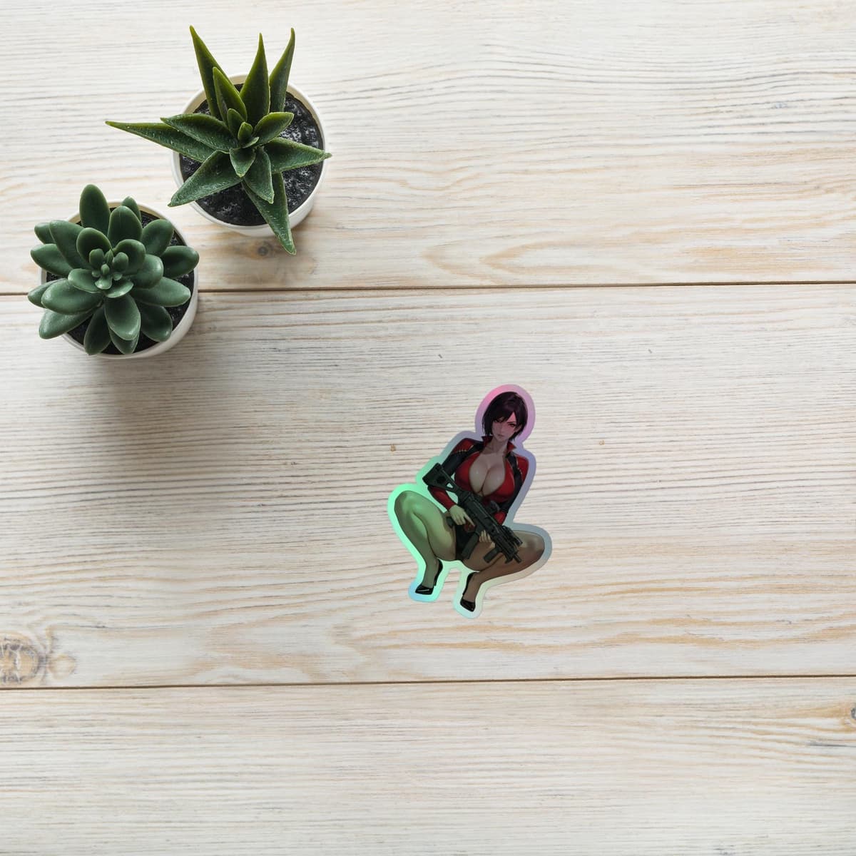 Ada Squat Holographic stickers