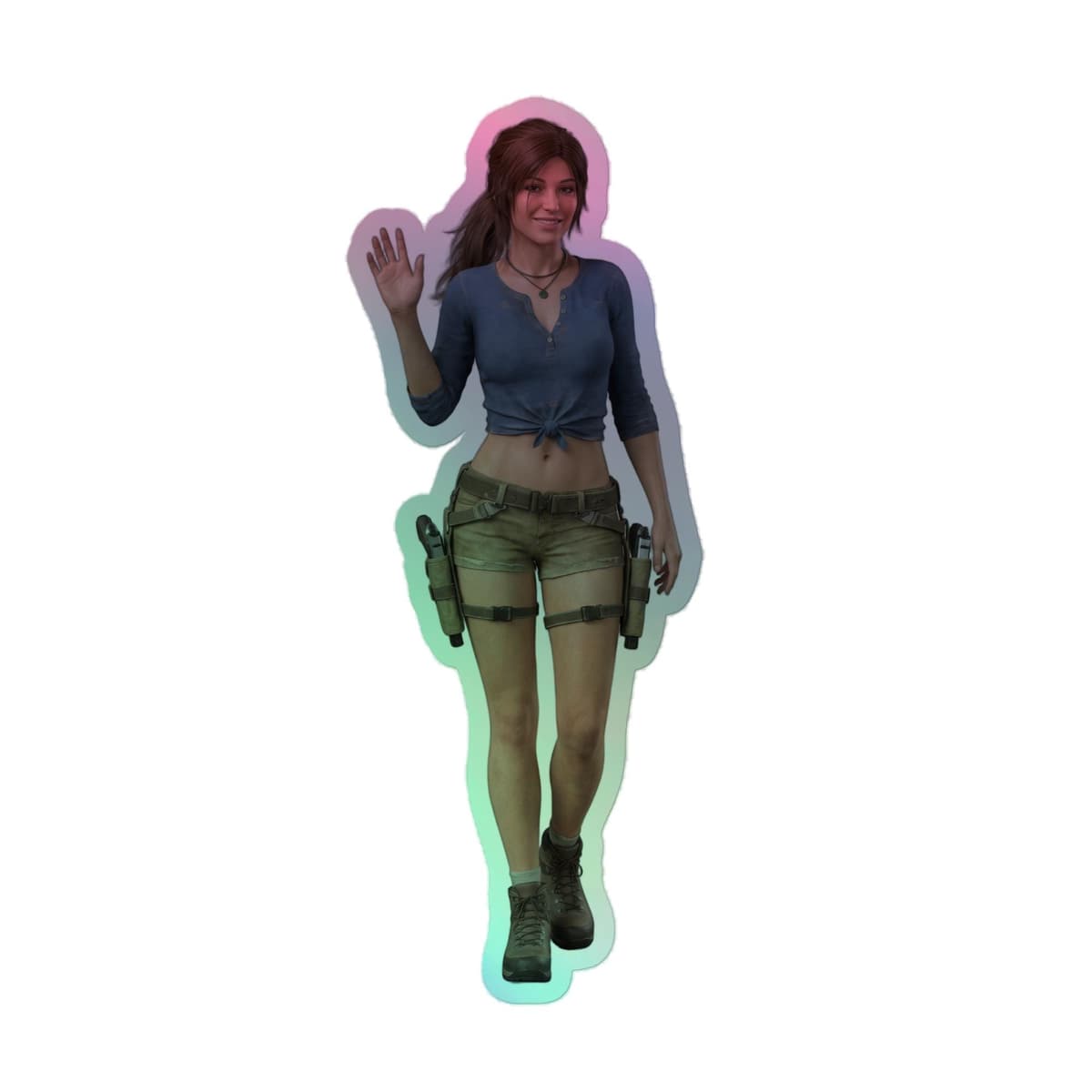 Explorer Holographic stickers