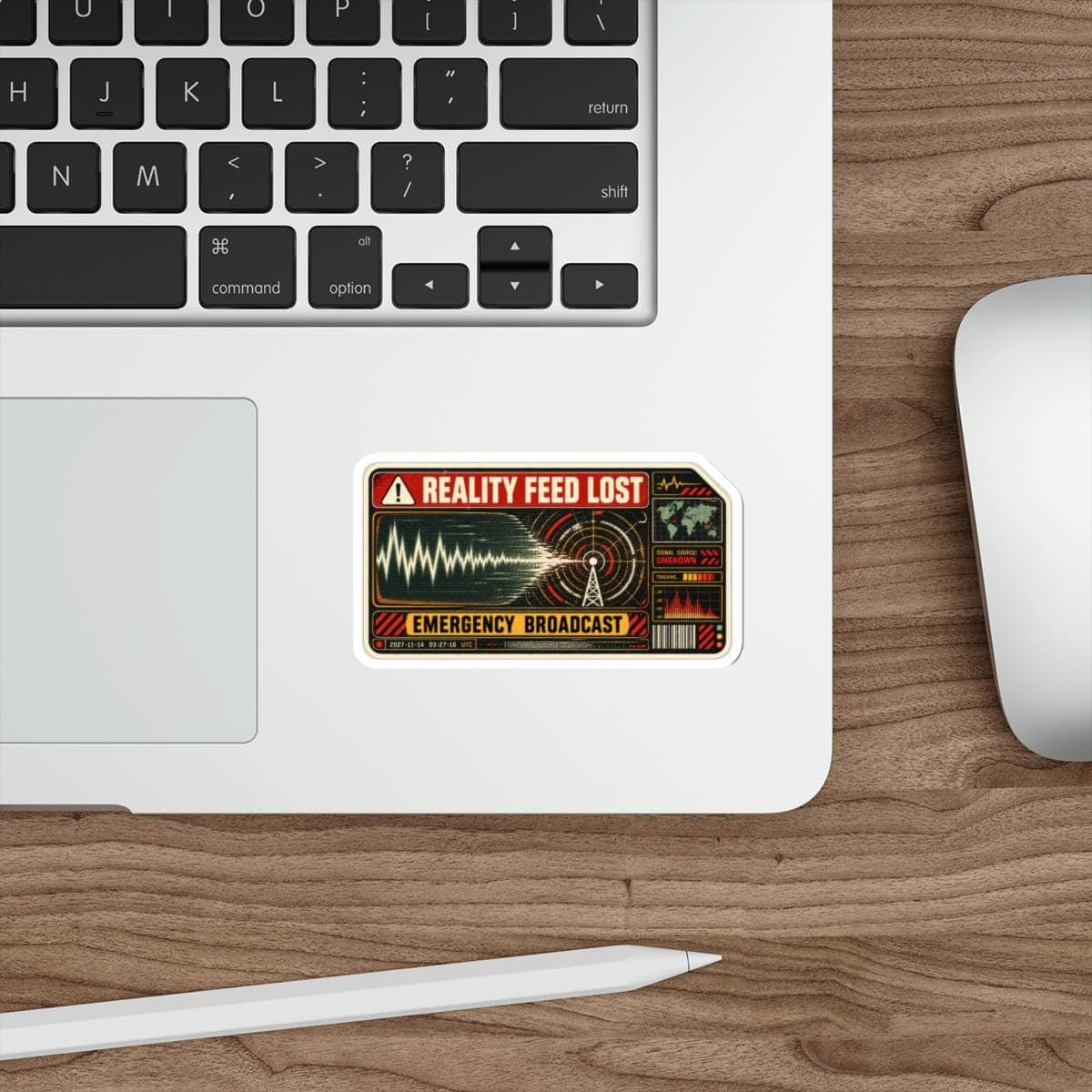 Reality Feed Lost Sticker | Analog Sci-Fi Vinyl Decal