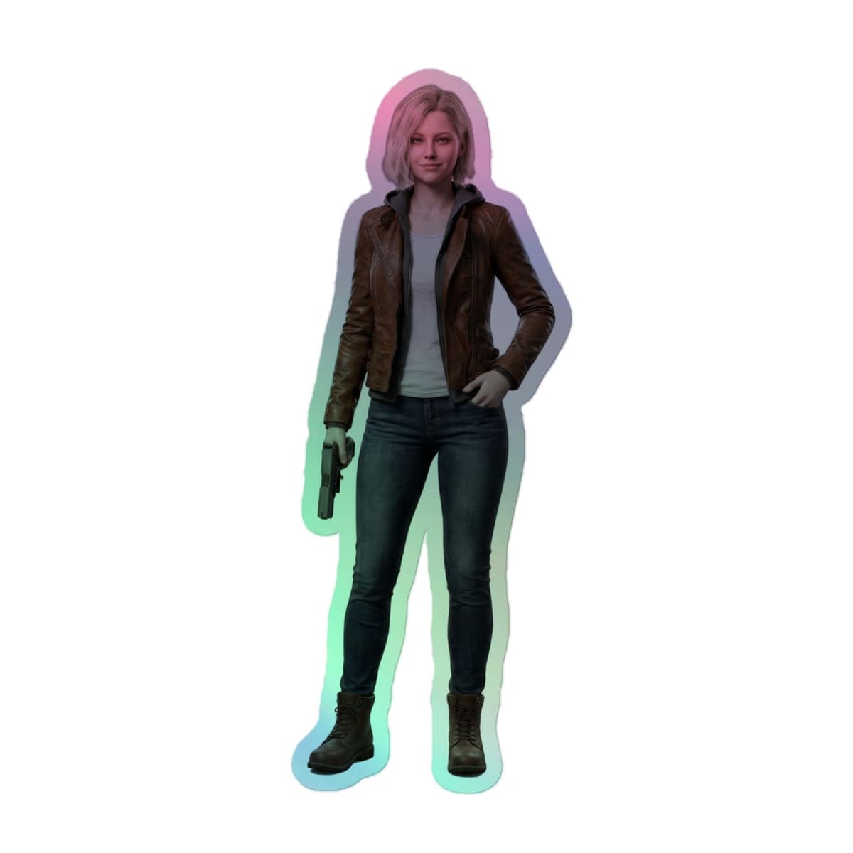 Grace Holographic stickers