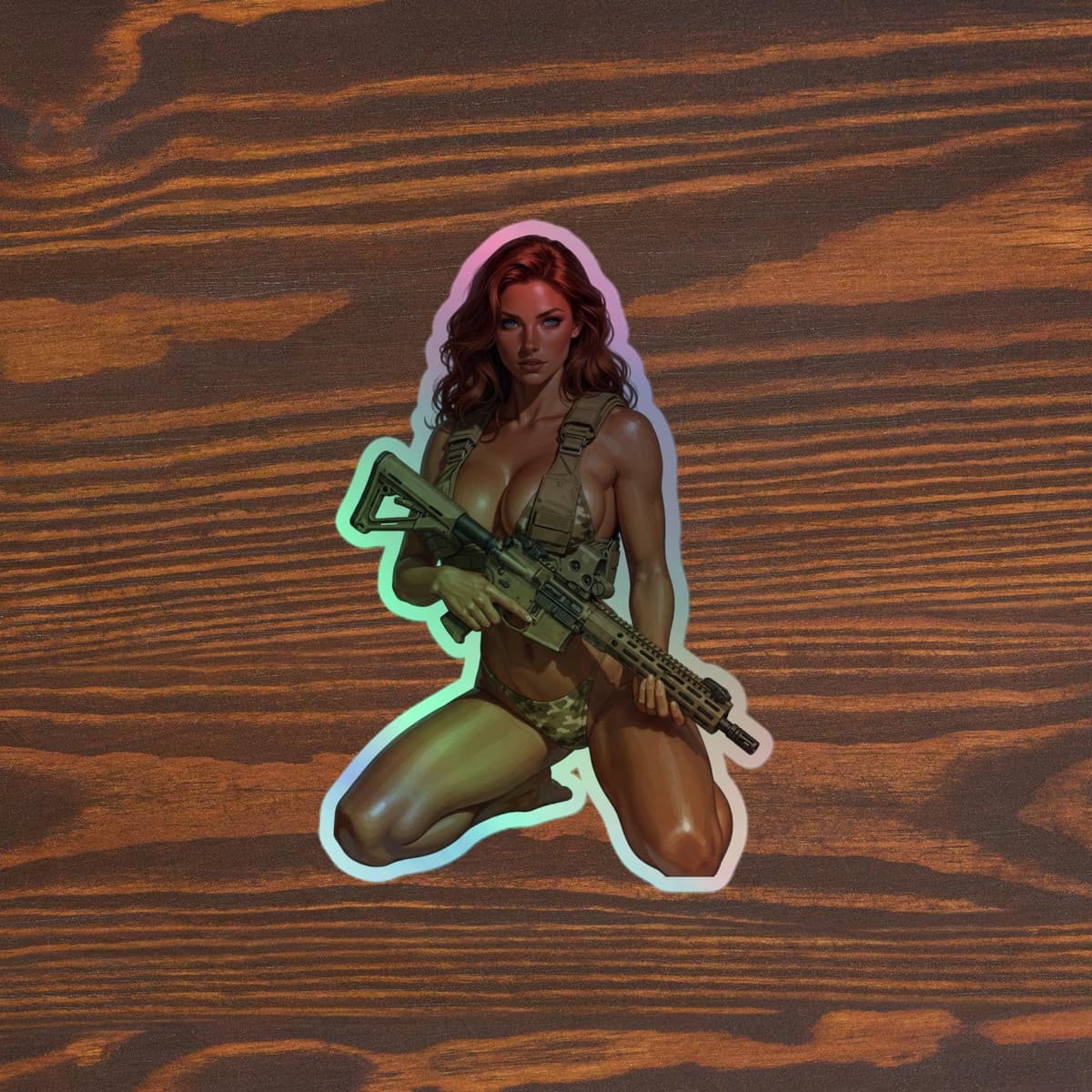 Autumn Holographic stickers