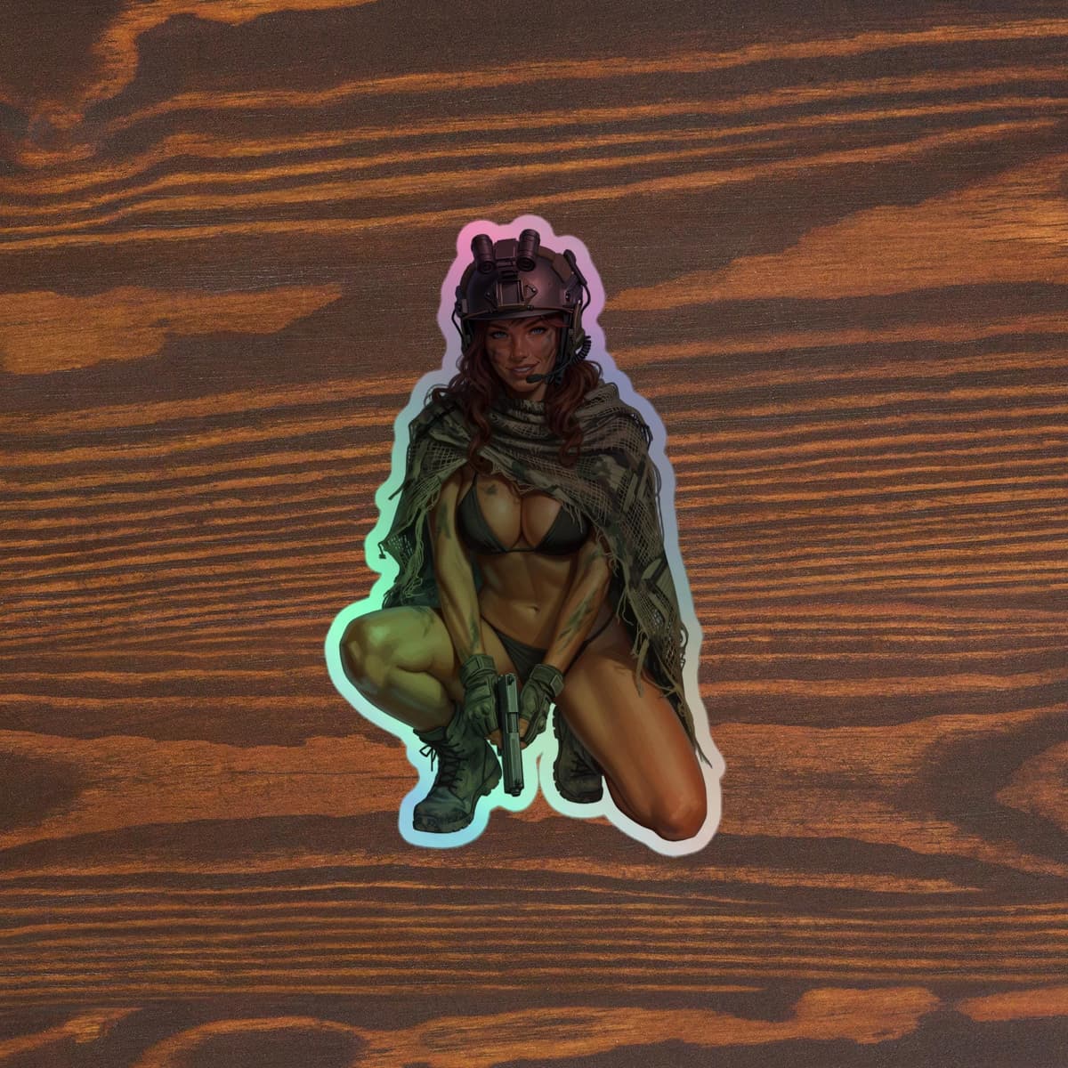 Mara Ghillie Holographic stickers