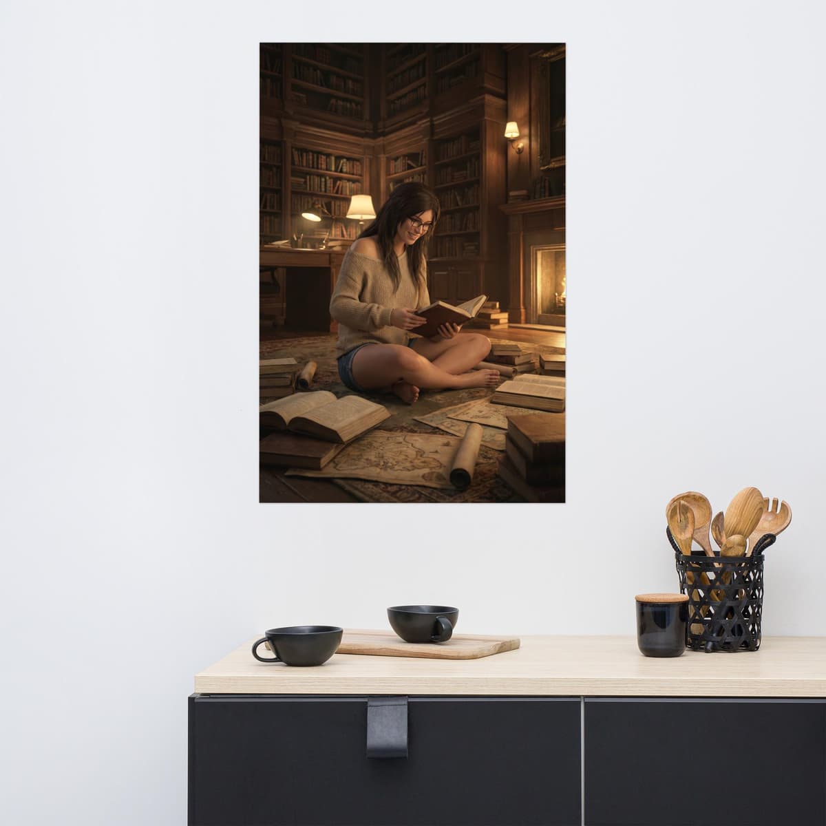 Explorer Bookworm Poster