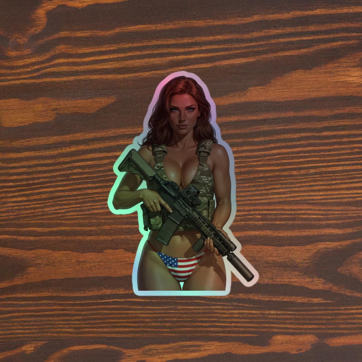 Autumn Holographic stickers